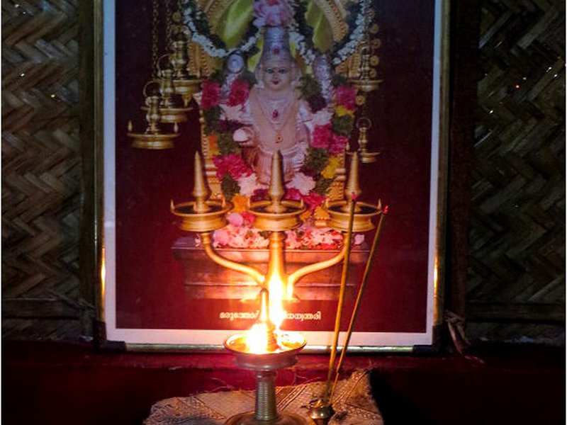Lord Dhanwanthari at Gowrisankara House of Ayurveda